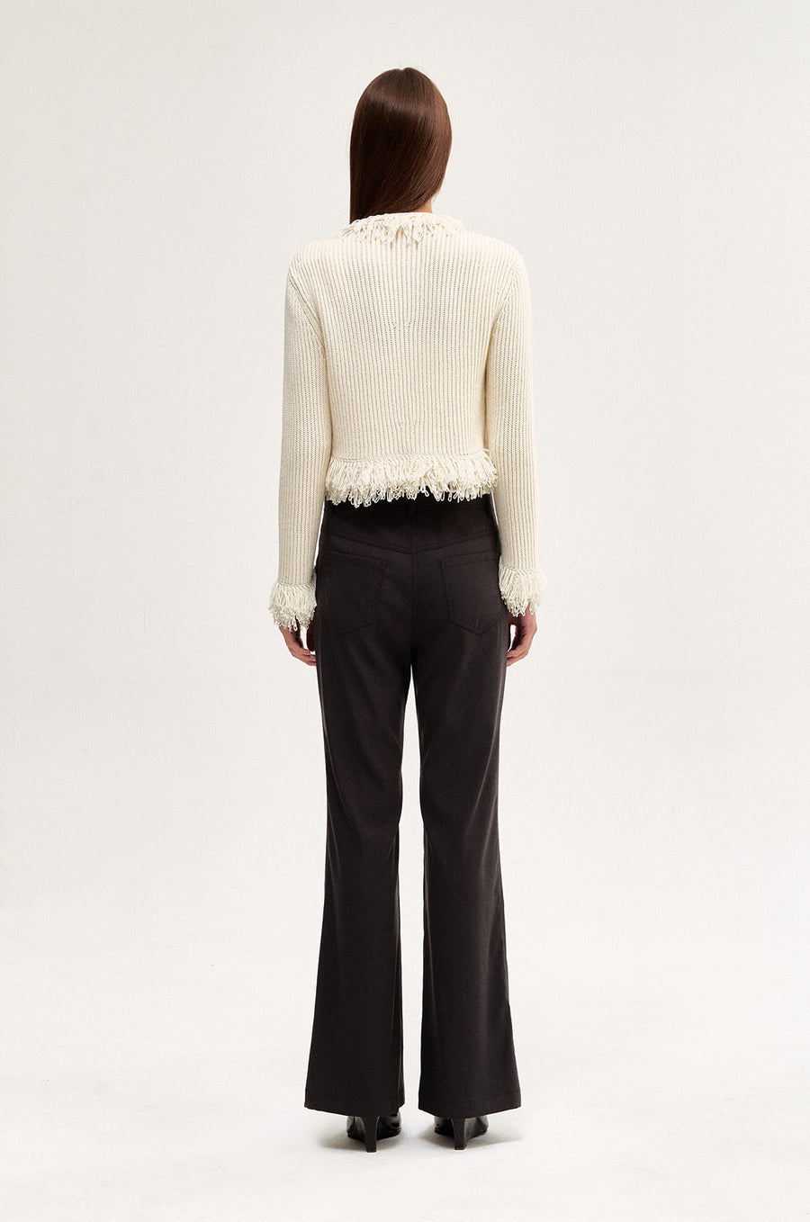 FRINGE KNIT JACKET