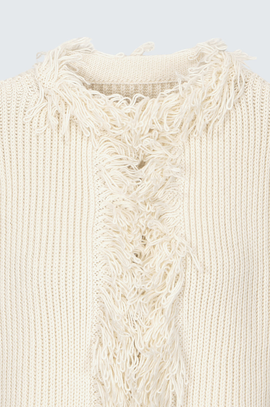 FRINGE KNIT JACKET