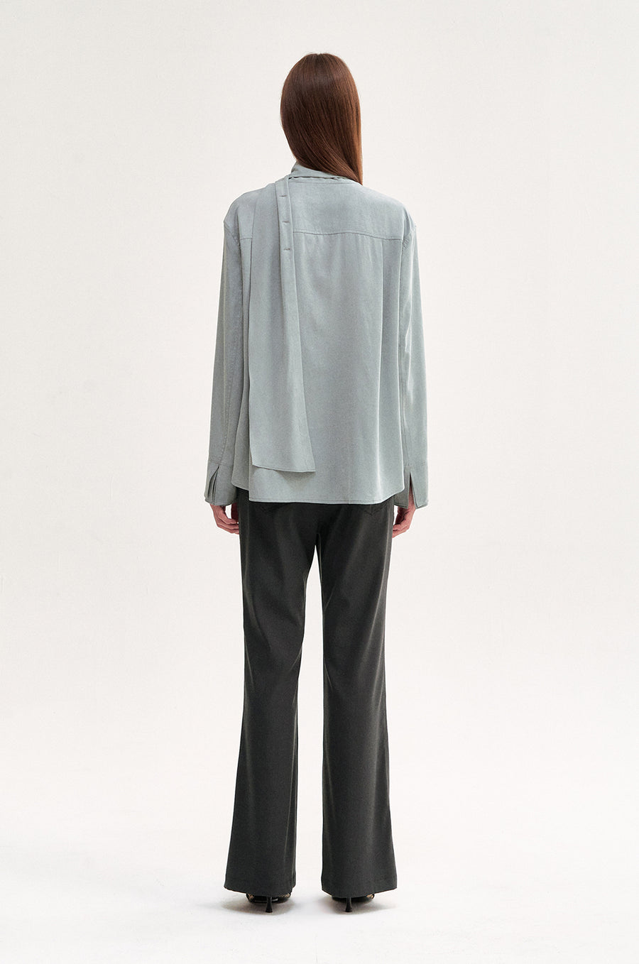 SHIRT WITH SHAWL