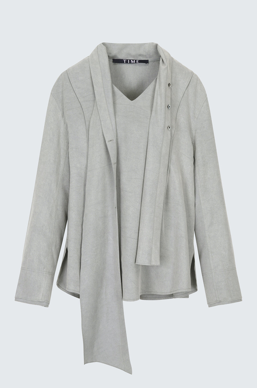 SHIRT WITH SHAWL