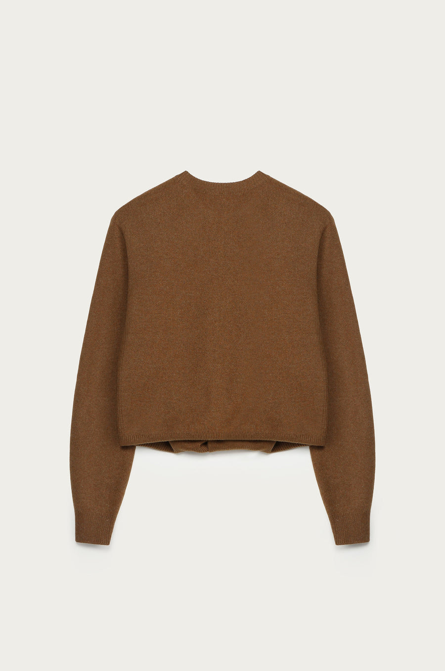 CASHMERE BLEND LAYERED KNIT CARDIGAN