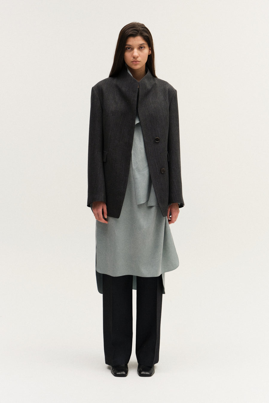 HIGHNECK WOOL JACKET