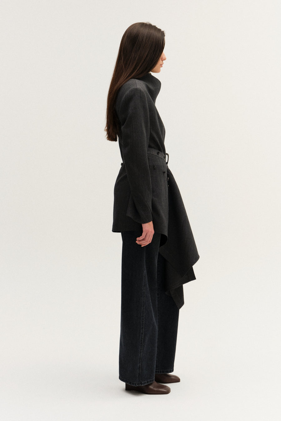 HIGHNECK WOOL JACKET