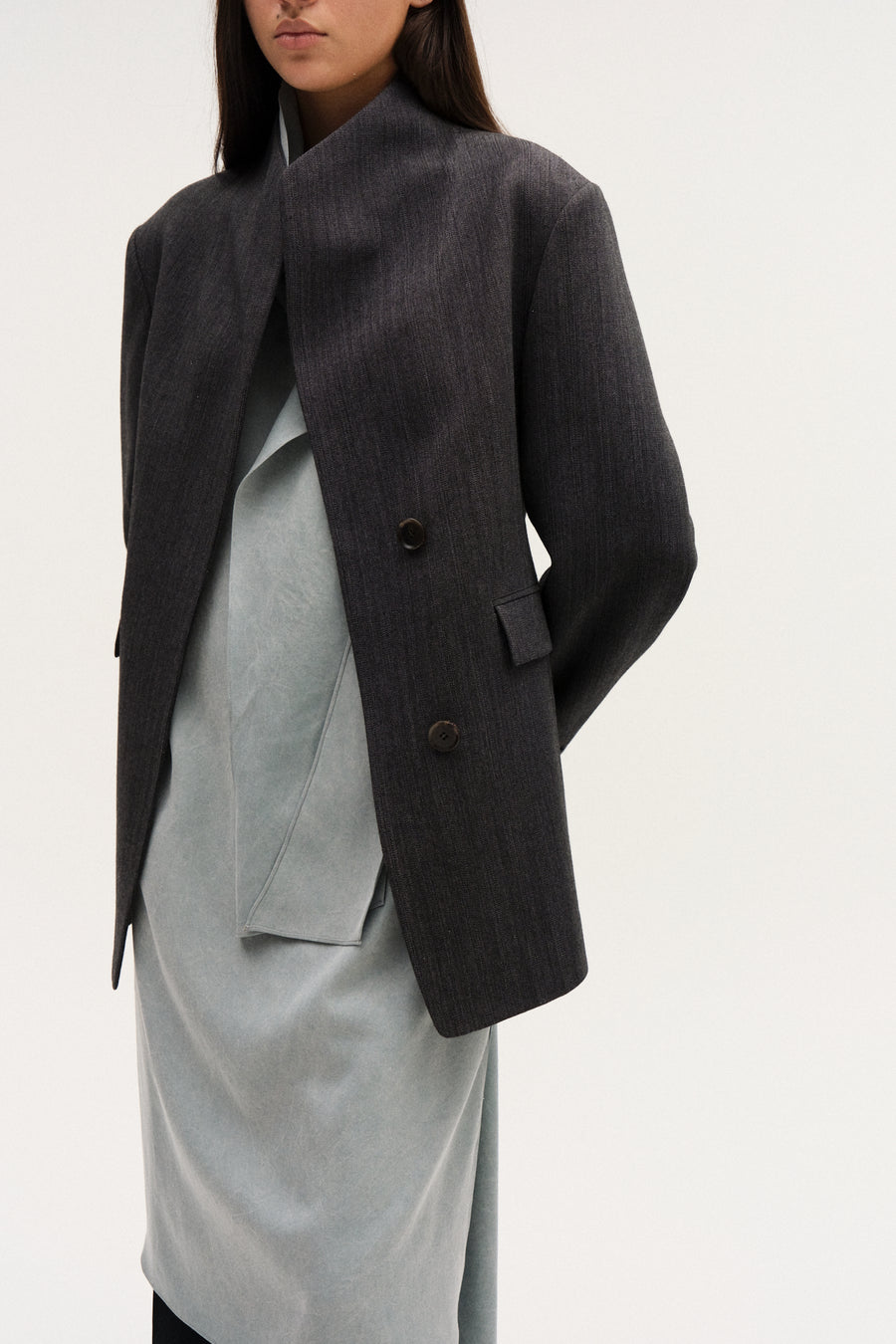 HIGHNECK WOOL JACKET