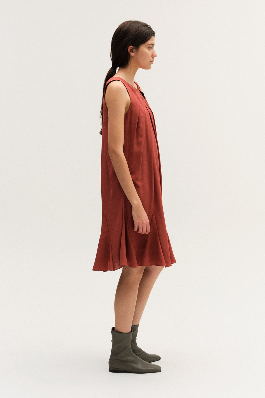 TUTU VOLUME MIDI DRESS