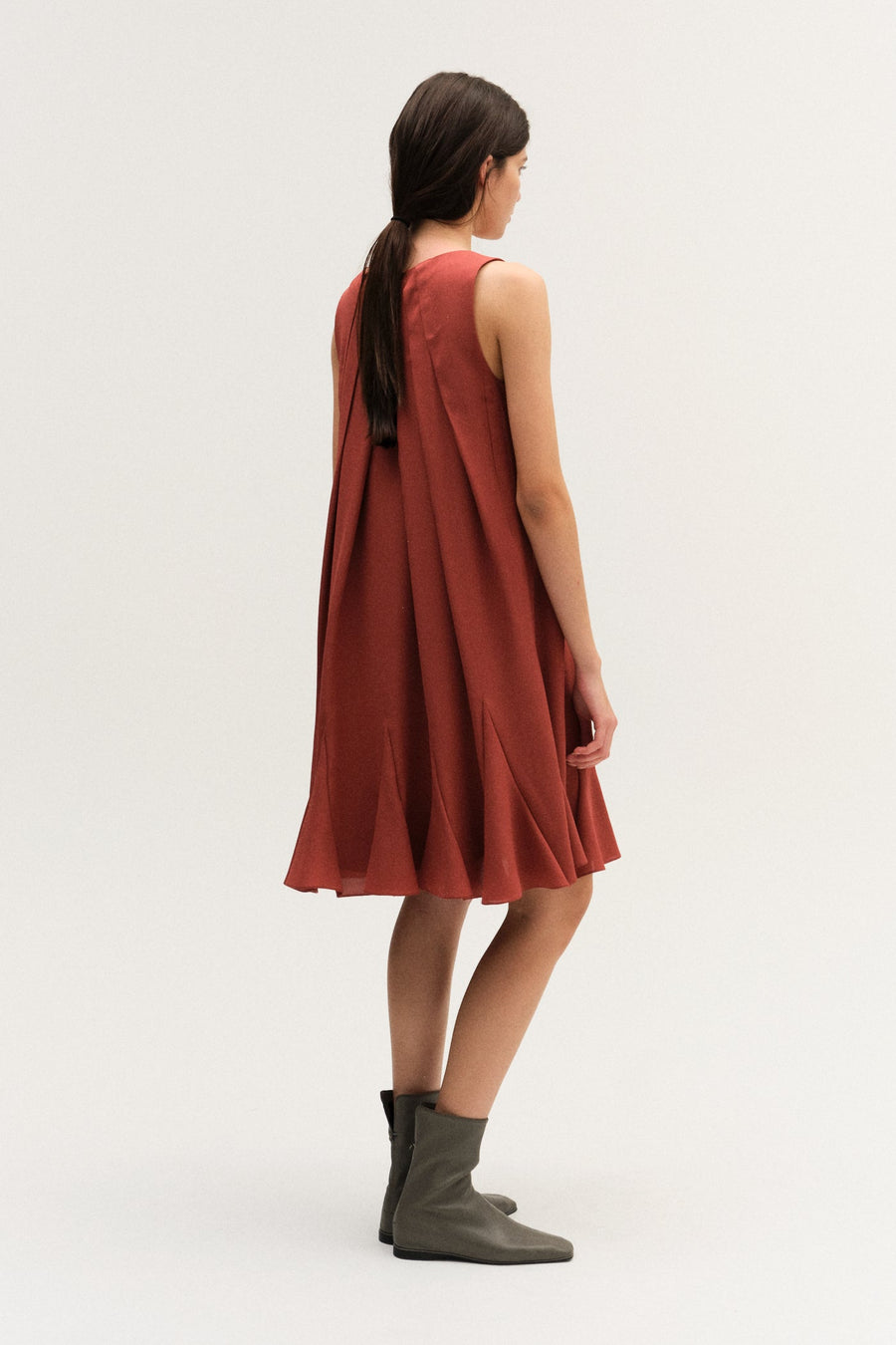 TUTU VOLUME MIDI DRESS