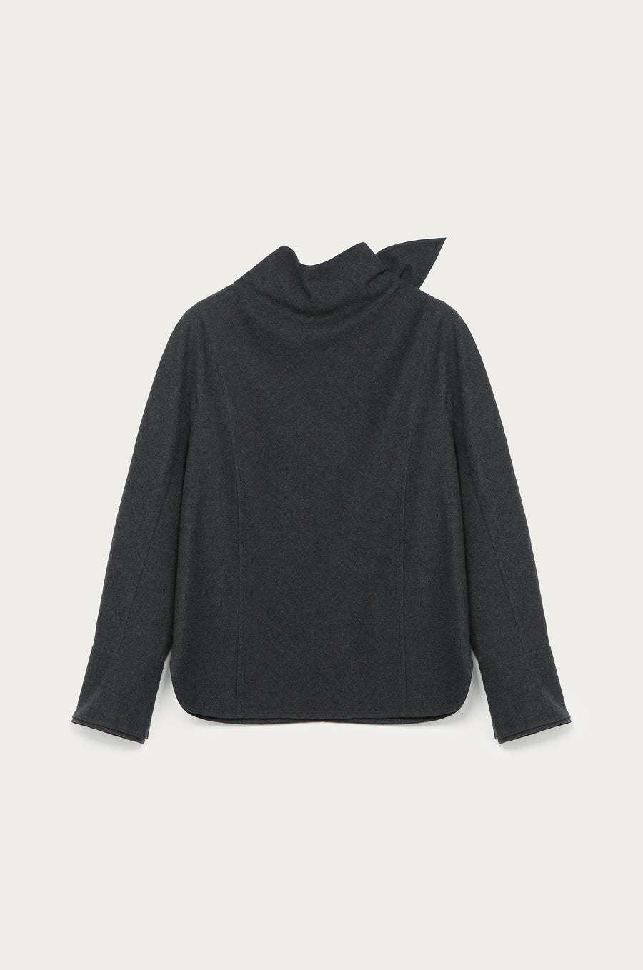 BACK SCARF DETAIL BLOUSE