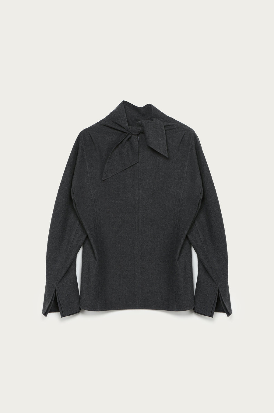 BACK SCARF DETAIL BLOUSE