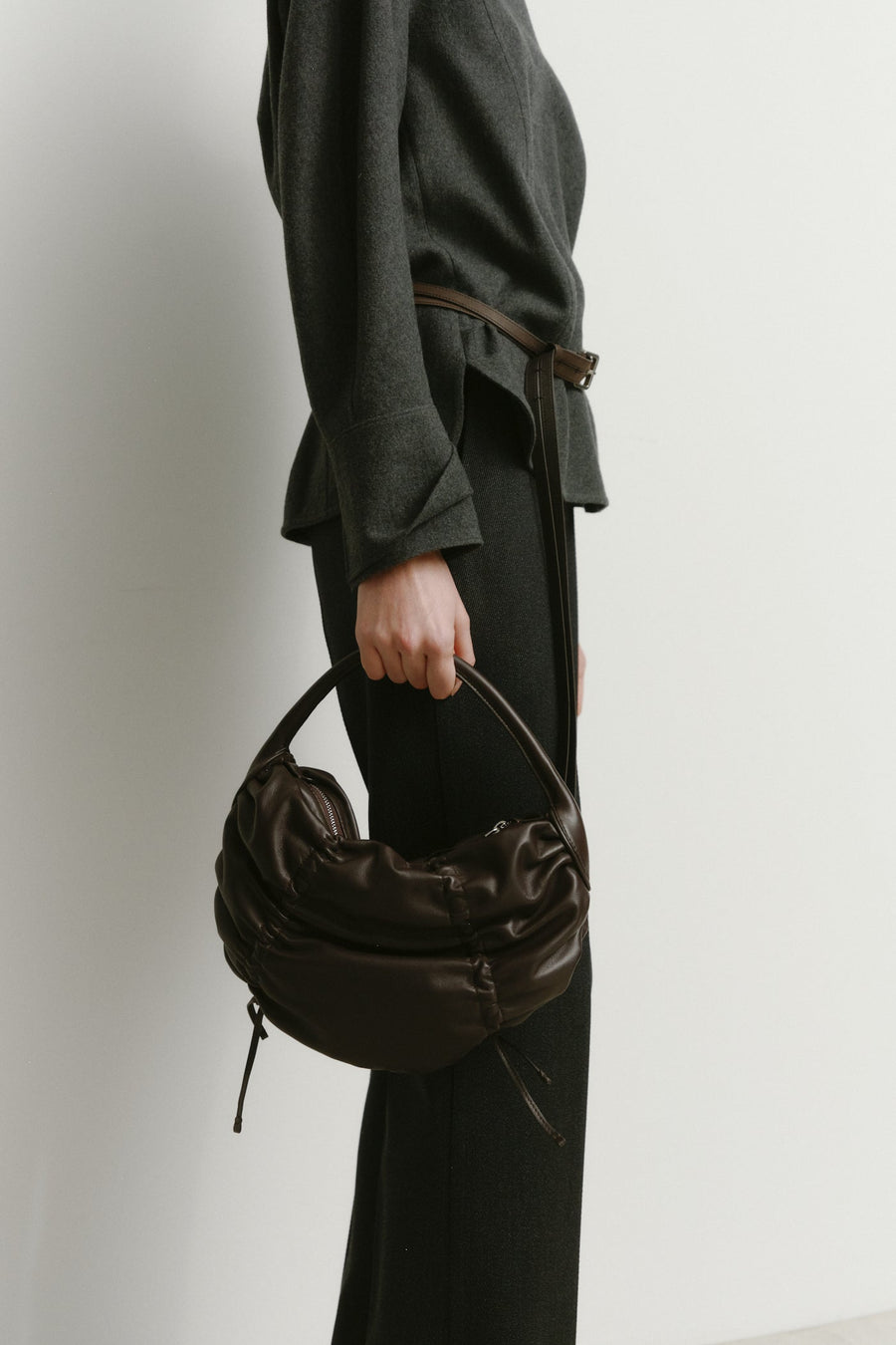 BACK SCARF DETAIL BLOUSE