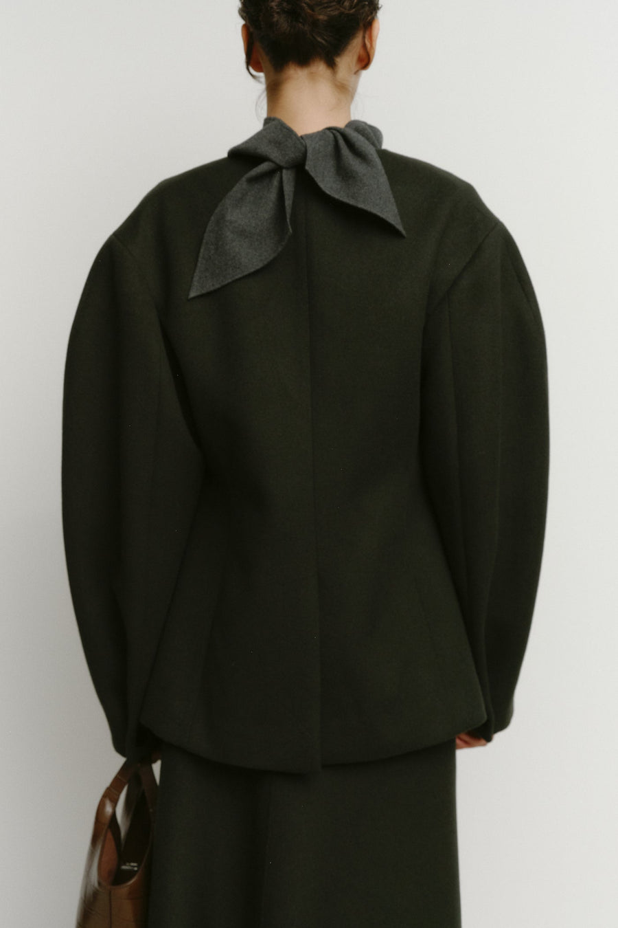 BACK SCARF DETAIL BLOUSE
