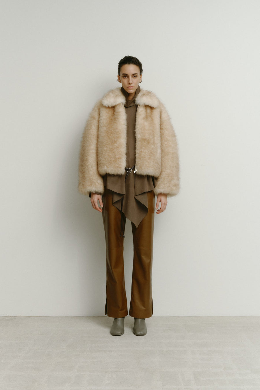 NATURAL HAIRY JACKET