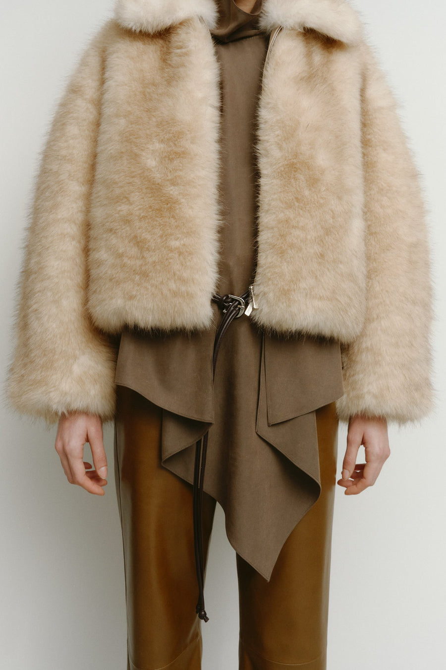 NATURAL HAIRY JACKET