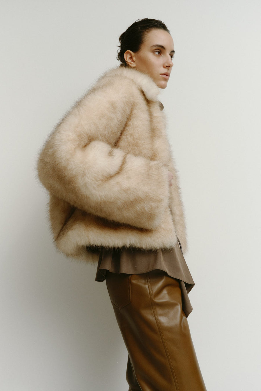 NATURAL HAIRY JACKET