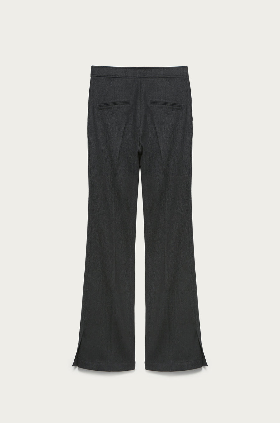 LOW WAISTED TAILORED TROUSERS